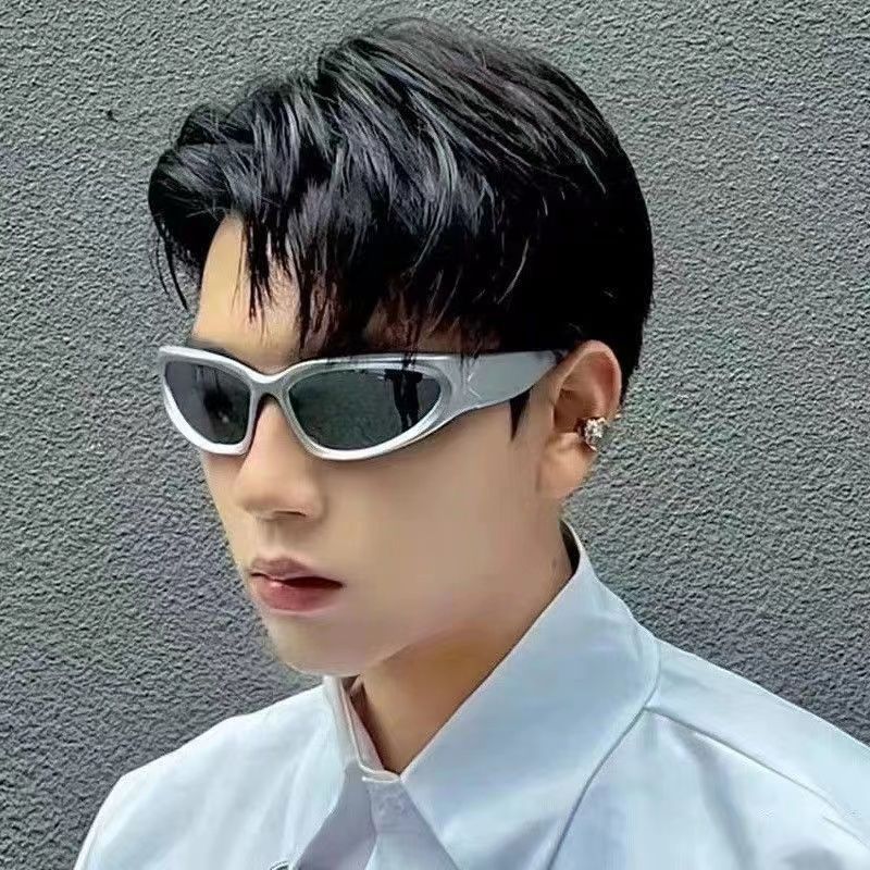 Y2k Wrap-Around Glasses